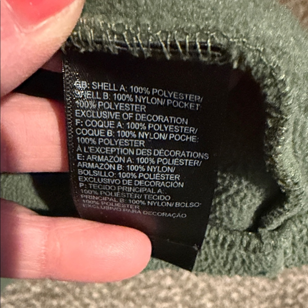 The North Face Olive and Black Performance Jacket - Picture 4 of 5